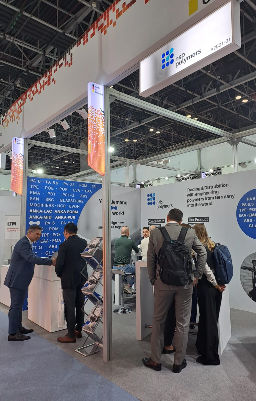 NSB Polymers stand at ArabPlast 2025 in Dubai