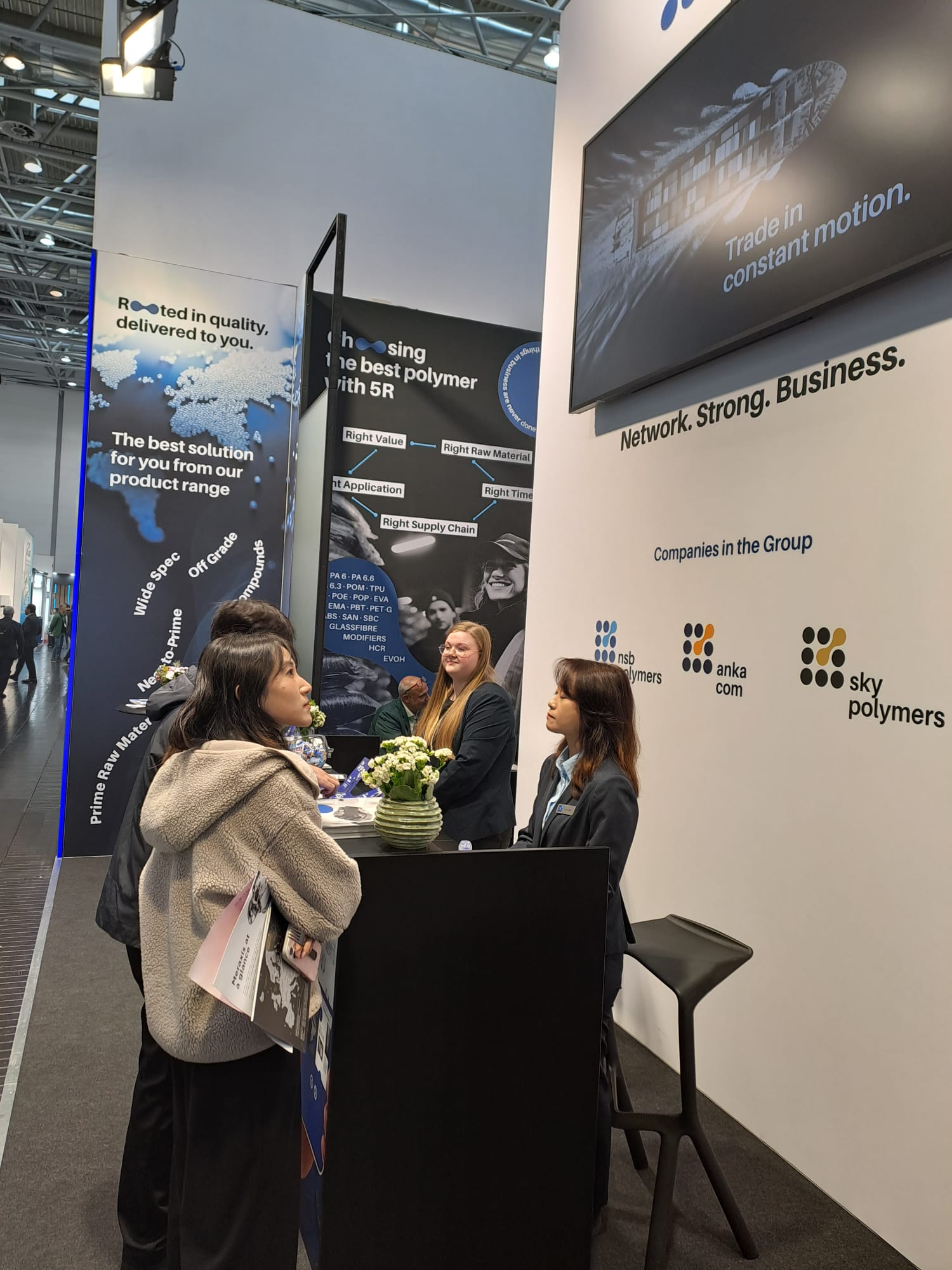 NSB Polymers stand at K 2025 in Düsseldorf
