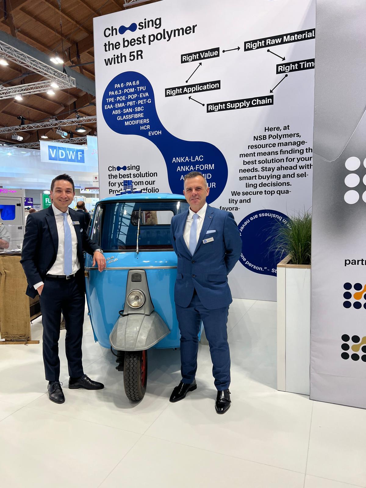 The 5R principle at the NSB Polymers stand, FAKUMA 2024