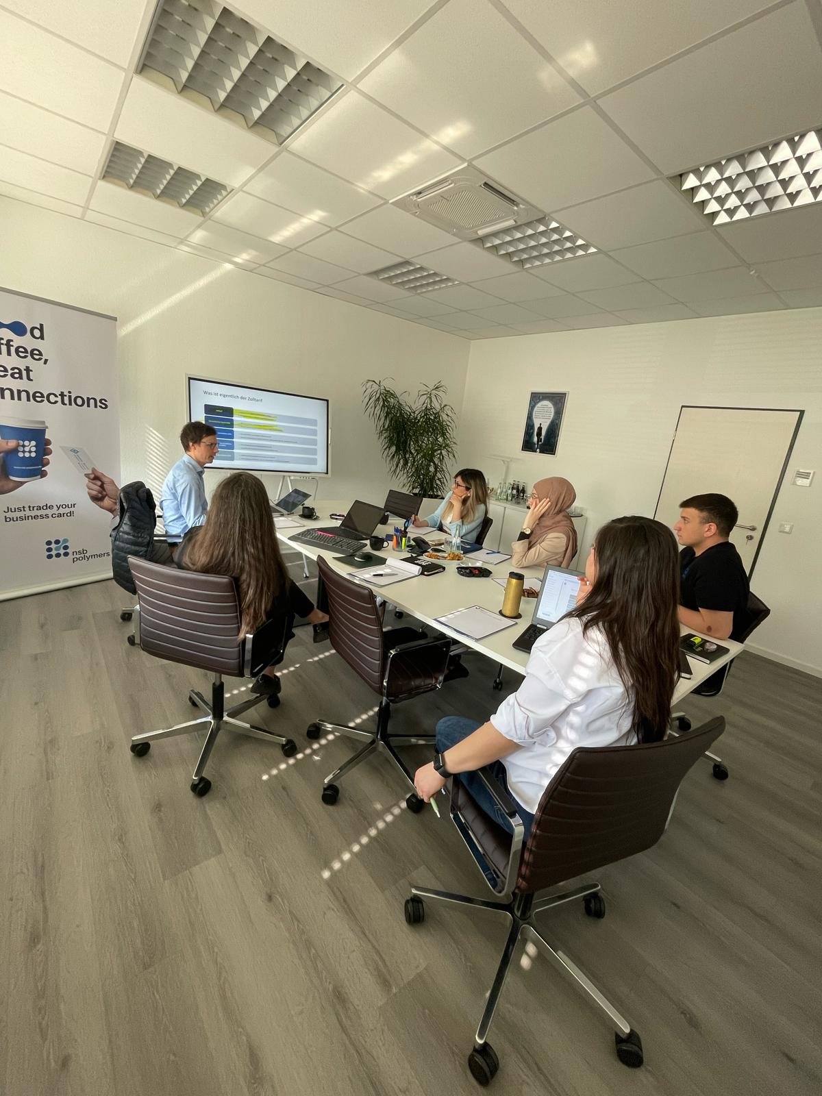 Internal training session at NSB Polymers